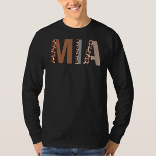 Mia Leopard Print Mum Cute Mothers Day  Grandma  1 T-Shirt