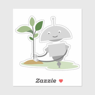 Mia planting tree