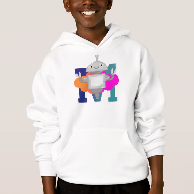 Mia Robot Sweatshirt- 2022 Design Contest Winner H (Front)