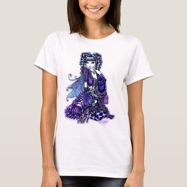 Mia Twilite Moon Fairy White T-Shirt (Front)