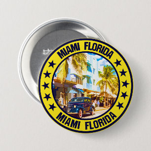 Miami                                              7.5 cm round badge