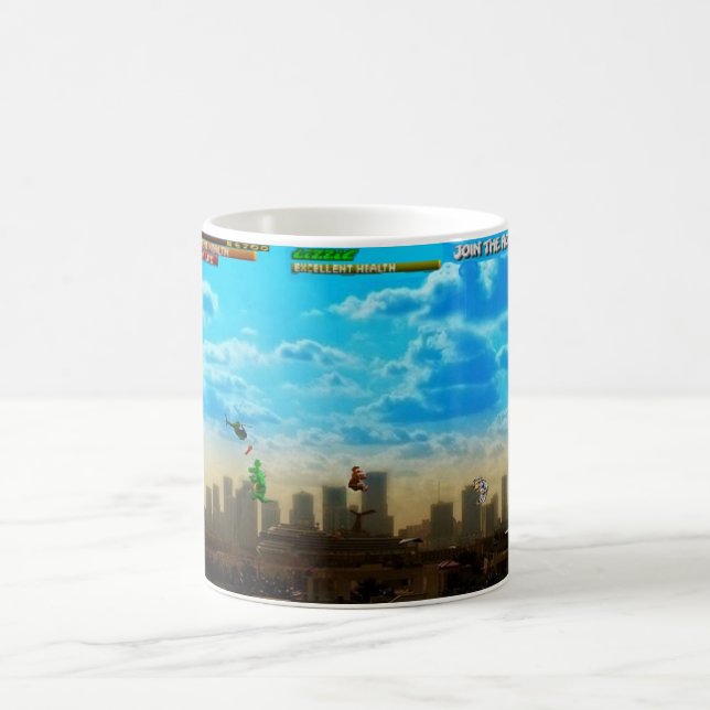 ~Miami 80's Video Game~ MUG, CUSTOMIZE IT! Coffee Mug (Center)