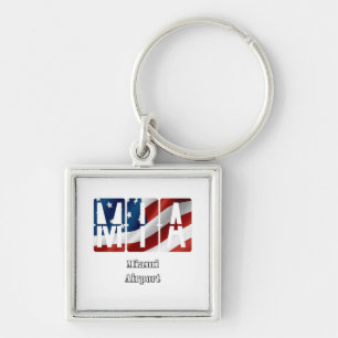 Miami Airport logo Key Ring