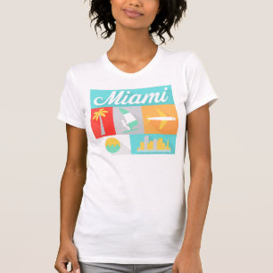 miami american city tshirt various colours