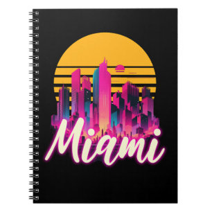 Miami at sunset notebook
