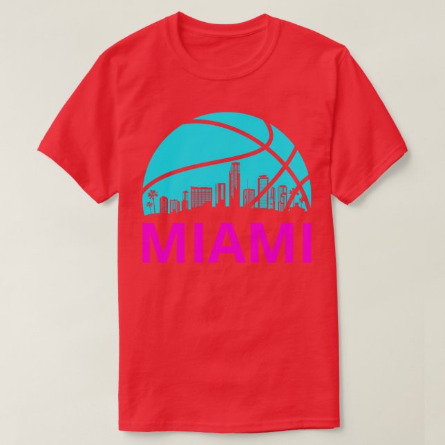 Miami Basketball Team II T-Shirt (Design Front)