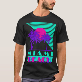 Miami Beach 80s Retro Logo Essential T-Shirt