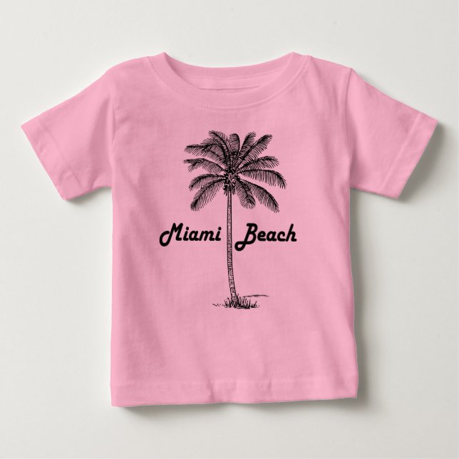 Miami Beach Baby T-Shirt (Front)