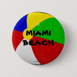 Miami Beach, beach ball button