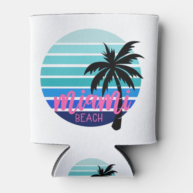 Miami Beach Can Cooler (Front)