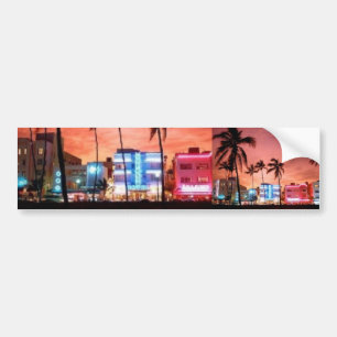 Miami Beach, Florida Bumper Sticker