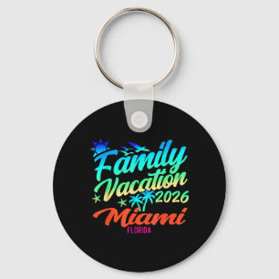 Miami Beach Florida Family Vacation Summer 2026 1 Key Ring