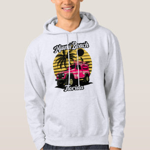 Miami Beach,Florida Hoodie