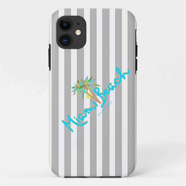 Miami Beach, Florida I Love You Case-Mate iPhone Case (Back)