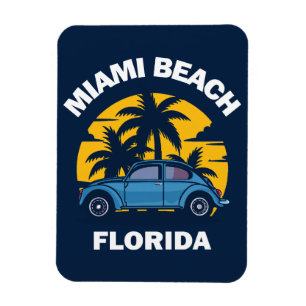 Miami Beach,Florida Magnet