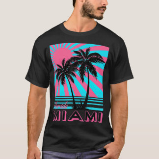 Miami Beach  Florida Miami Palm Trees T-Shirt