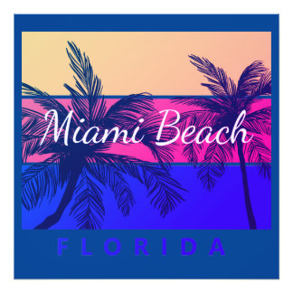 miami beach florida   photo print