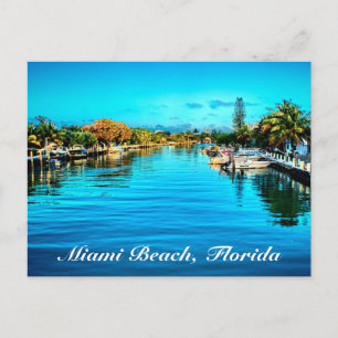 Miami Beach Florida Postcard