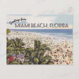 Miami Beach Florida Postcard | Vintage