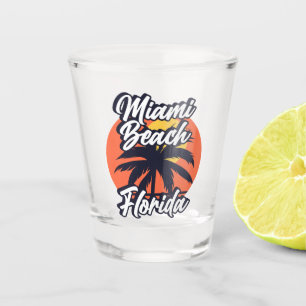 Miami Beach,Florida Shot Glass