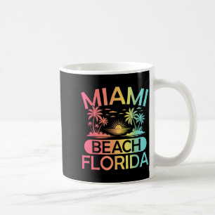 Miami Beach Florida Summer Family Vacation Coffee Mug