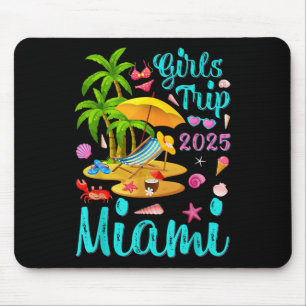 Miami Beach Florida Summer Vacation Girls Trip 202 Mouse Pad