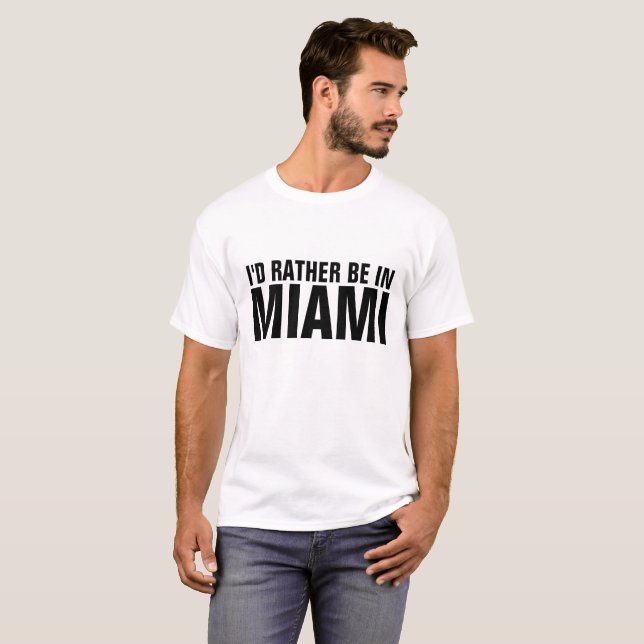 MIAMI BEACH FLORIDA T-shirts (Front Full)