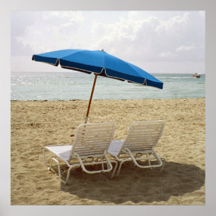 Miami Beach, Florida Tranquil View Poster
