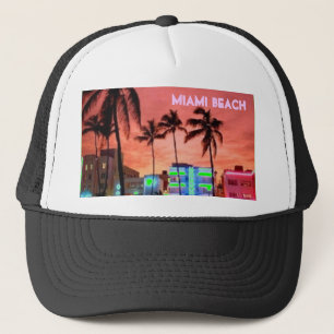Miami Beach, Florida Trucker Hat