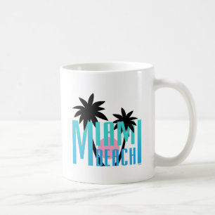Miami-Beach-Florida-Typography Coffee Mug