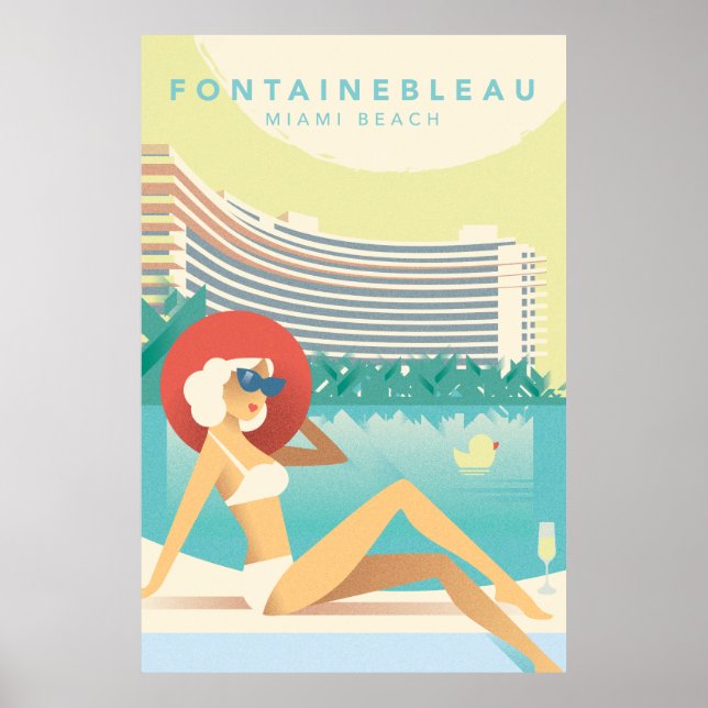 Miami Beach | Fontainbleau Poster (Front)