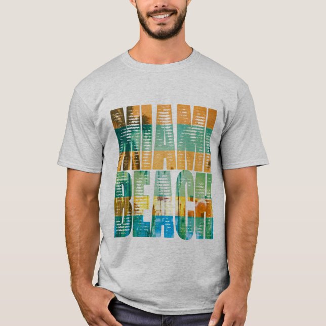 miami beach fun T-Shirt (Front)