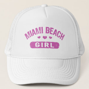 Miami Beach Girl Trucker Hat