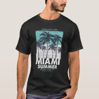 Miami Beach I Love Miami Cool Miami Summer Graphic