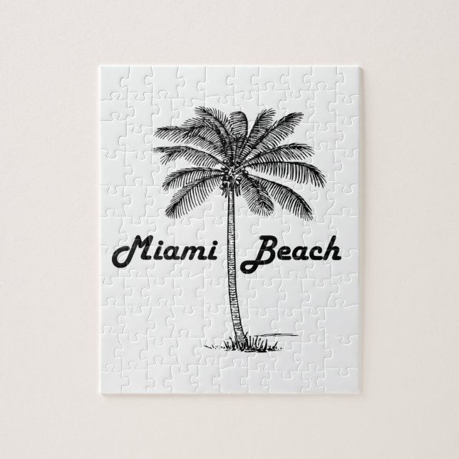 Miami Beach Jigsaw Puzzle (Vertical)