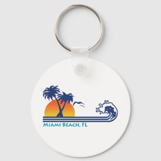 Miami Beach Key Ring