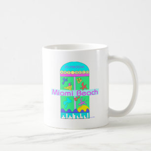 Miami Beach (love) Art Deco Coffee Mug