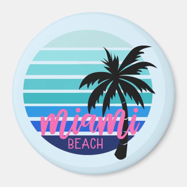 Miami Beach  Magnet (Front)