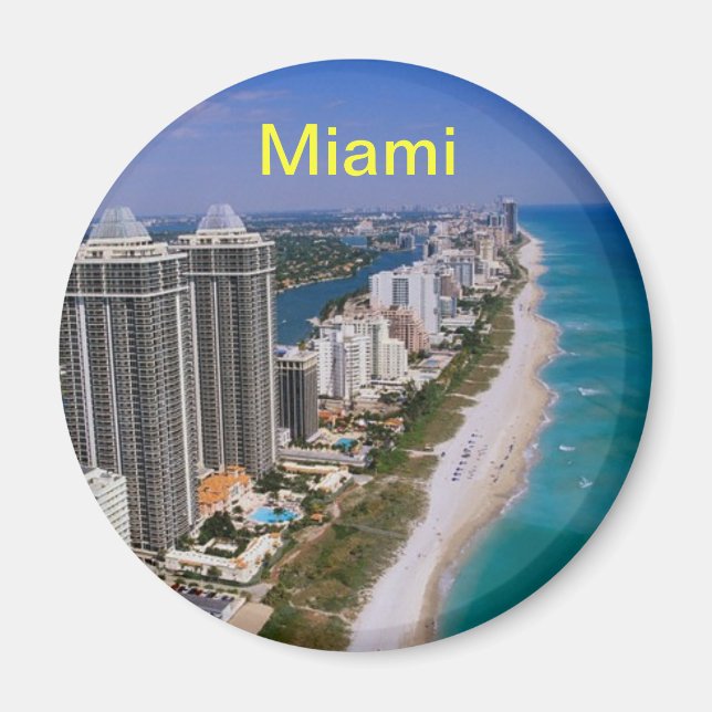 Miami beach magnet (Front)
