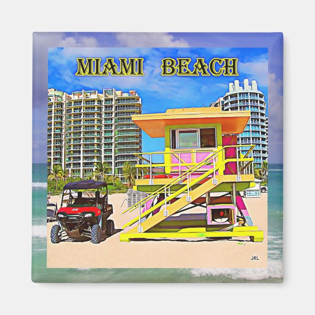 Miami Beach Magnet 10B (Front)