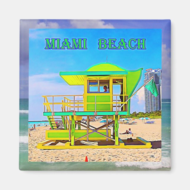 Miami Beach Magnet 8B (Front)