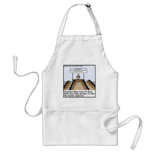 Miami Beach Ostrich Convention Funny Gifts & Tees Standard Apron
