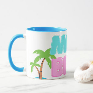 Miami Beach Palm Tree Mug
