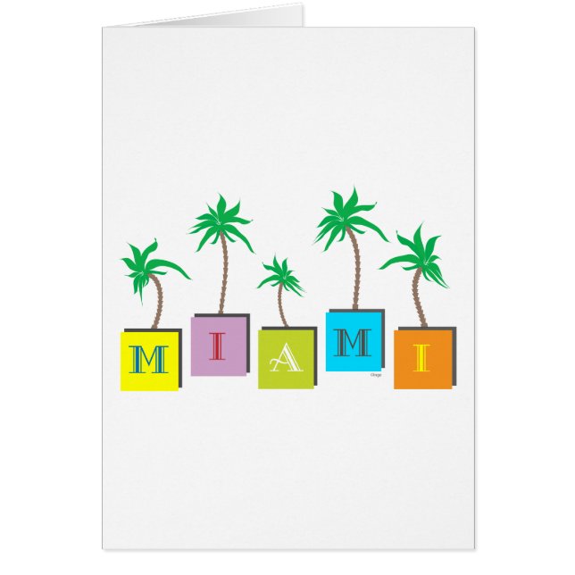 Miami Beach Palms (Front)