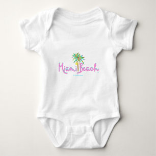 Miami Beach Pam's Baby Bodysuit