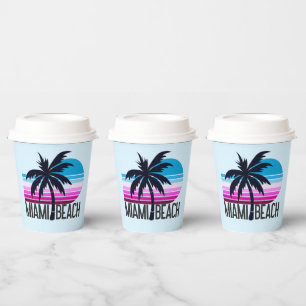 Miami Beach Paper Cups