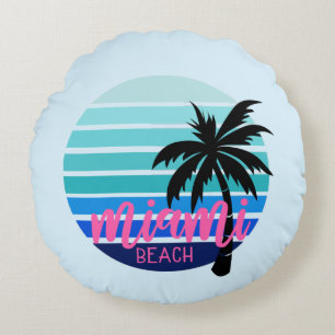 Miami Beach  Round Cushion