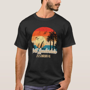 Miami Beach Souvenirs Florida I Love Miami Vacatio T-Shirt