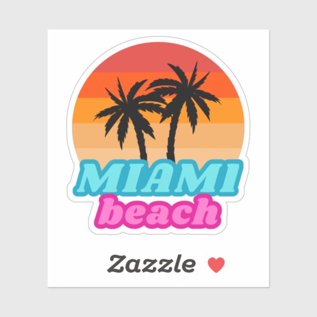 Miami beach Summer time (Sheet)
