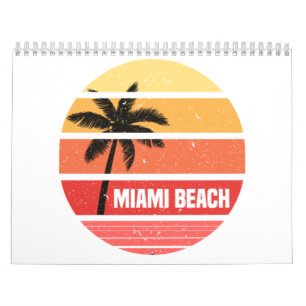 Miami beach T-Shirt Calendar